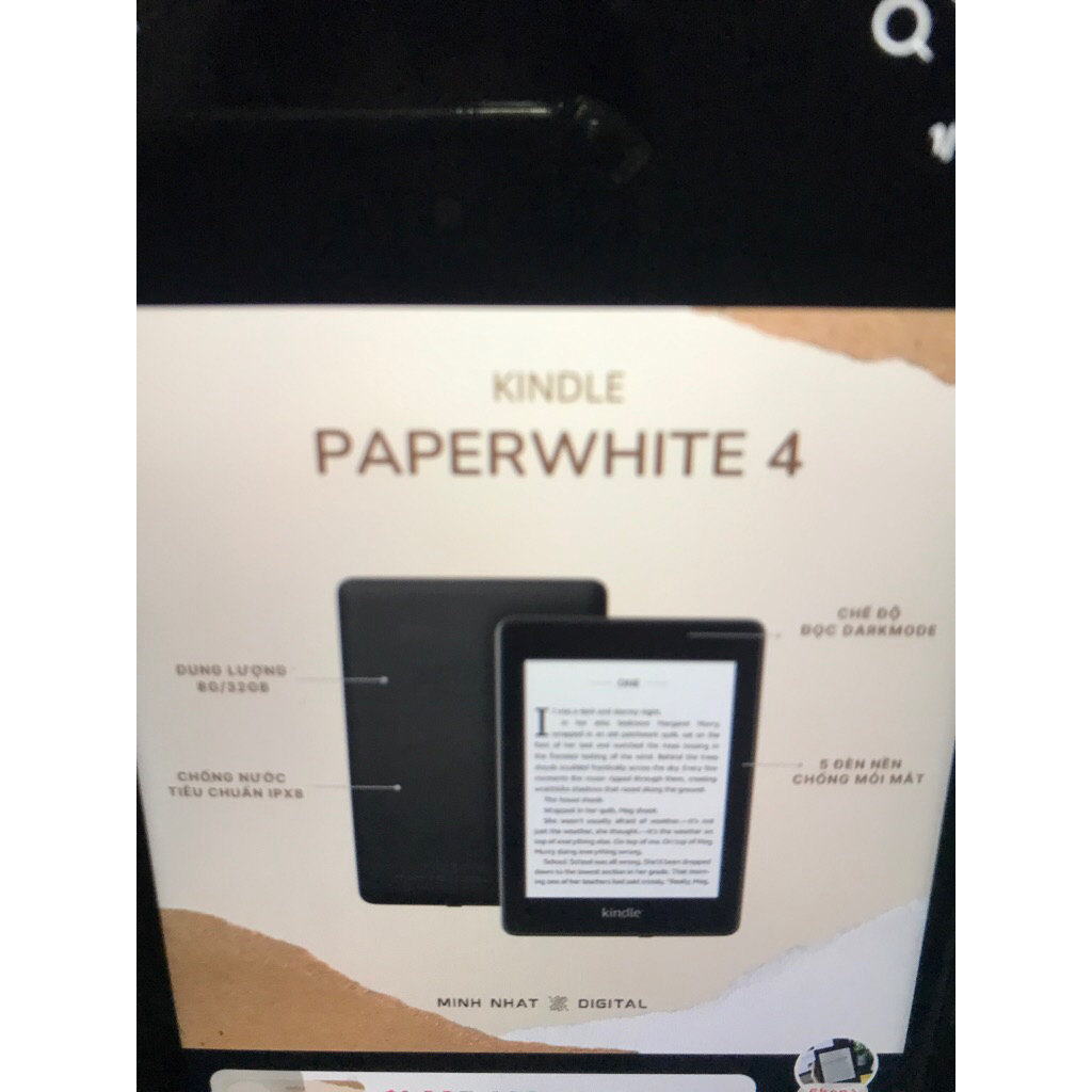 Máy Đọc Sách Kindle Paperwhite 4