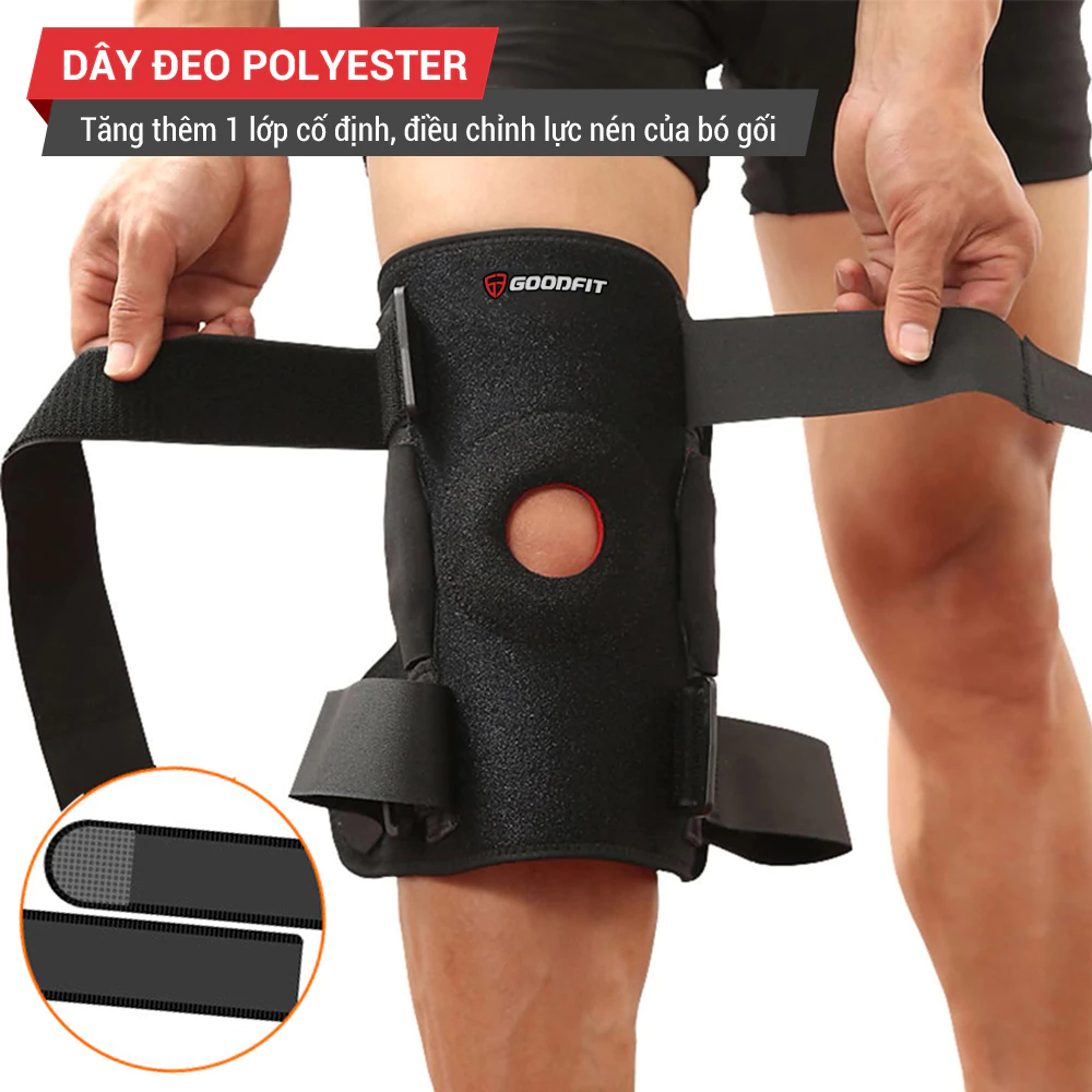 Đai Bảo Vệ Khớp Gối GoodFit GF520K – Giải Pháp An Toàn, Hiệu Quả Cho Chấn Thương & Sau Mổ