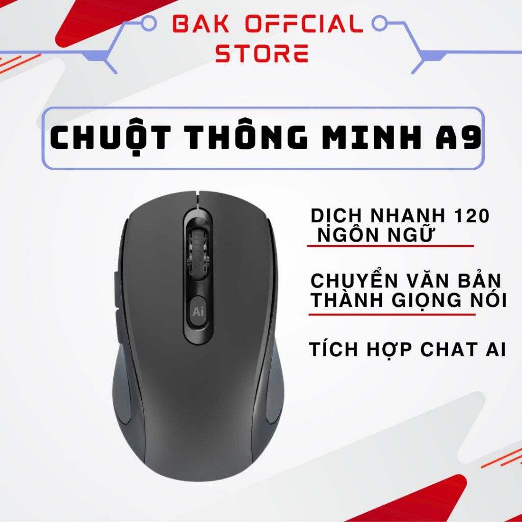 TẶNG CÁP 4 IN1 Chuột Thông Minh AI phiên dich tích hợp dich 120 ngôn ngữ,diều khiển bằng giọng nói.