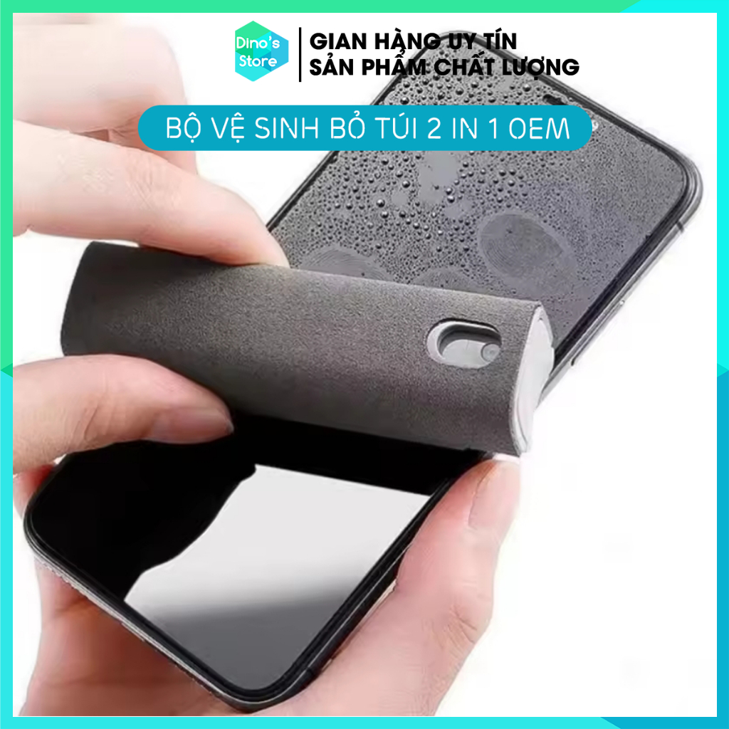 Bộ vệ sinh màn hình laptop điện thoại Iphone macbook máy tính bảng bỏ túi siêu nhỏ gọn tiện dụng