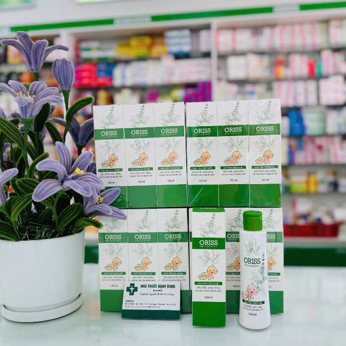✅[Chính hãng] Sữa tắm gội cho bé Oriss 150ml - chiết xuất lá trầu không, lành tính, sạch rôm sảy