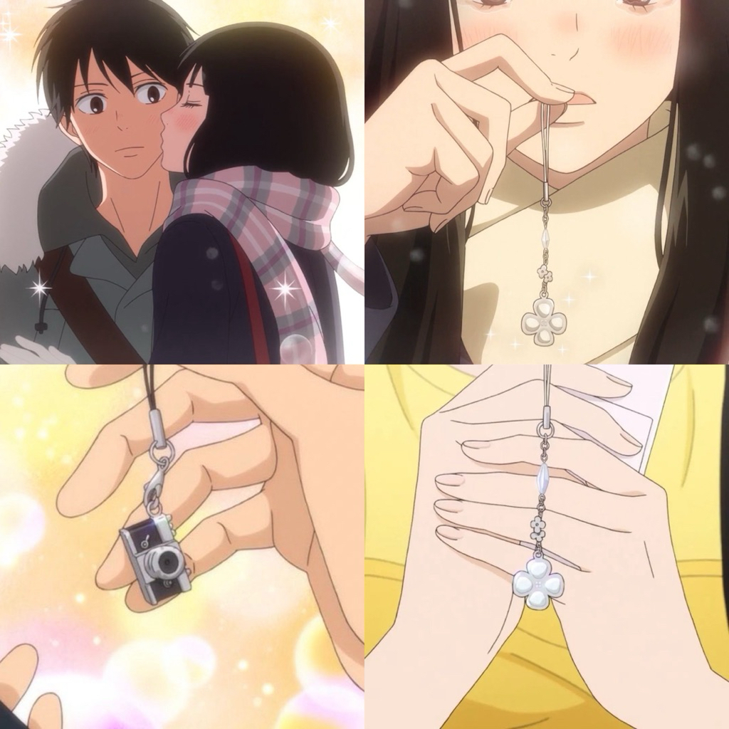 HANDMADE | Dây treo điện thoại Sawako x Kazehaya, dây treo điện thoại couple/cặp đôi, anime