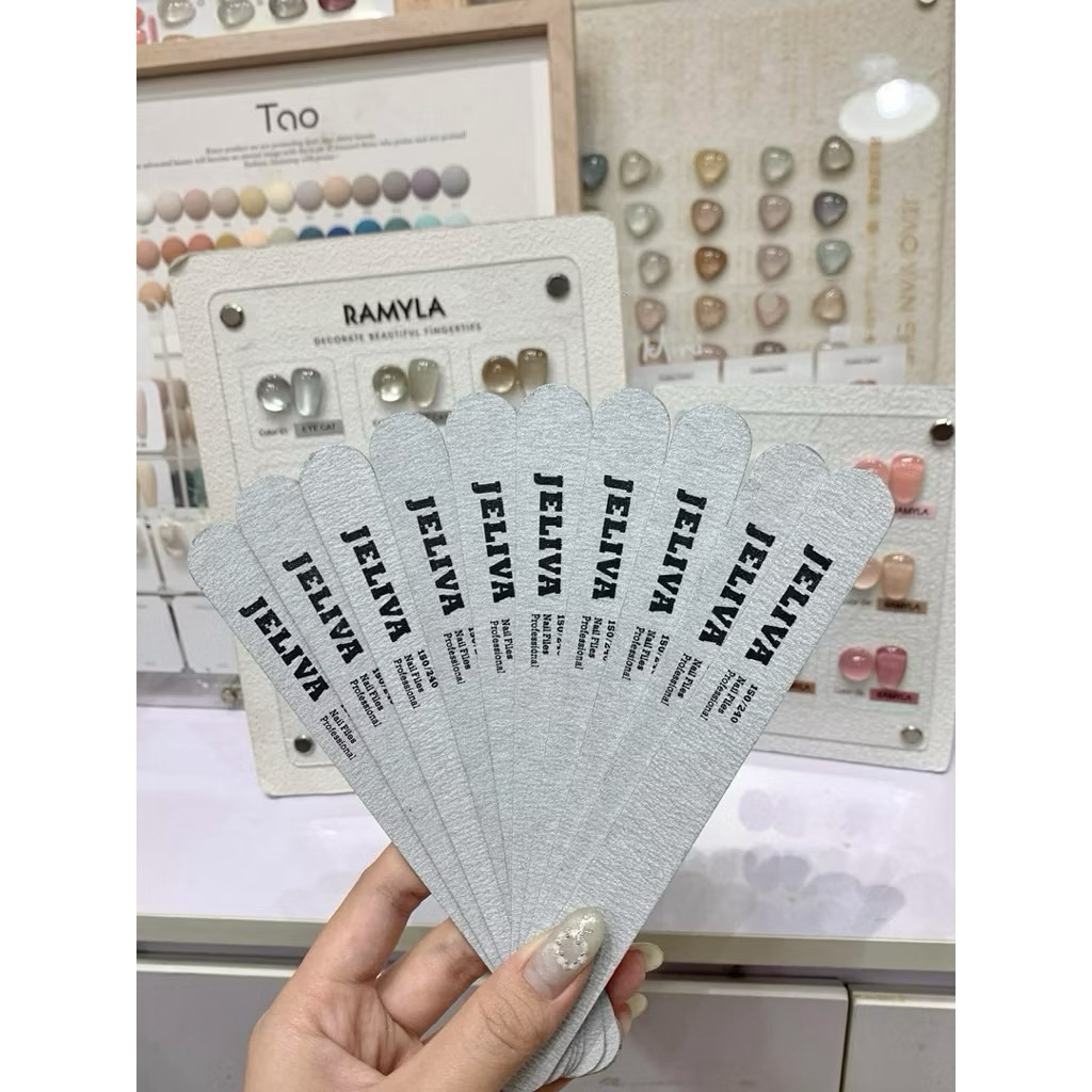 Combo 10 dũa móng tay tạo form JELIVA
