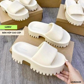 Dép Nữ,Dép Nữ Quai Ngang Đế Đúc Nguyên Khối Cao 5cm,Bản Đẹp hot 2026-n19