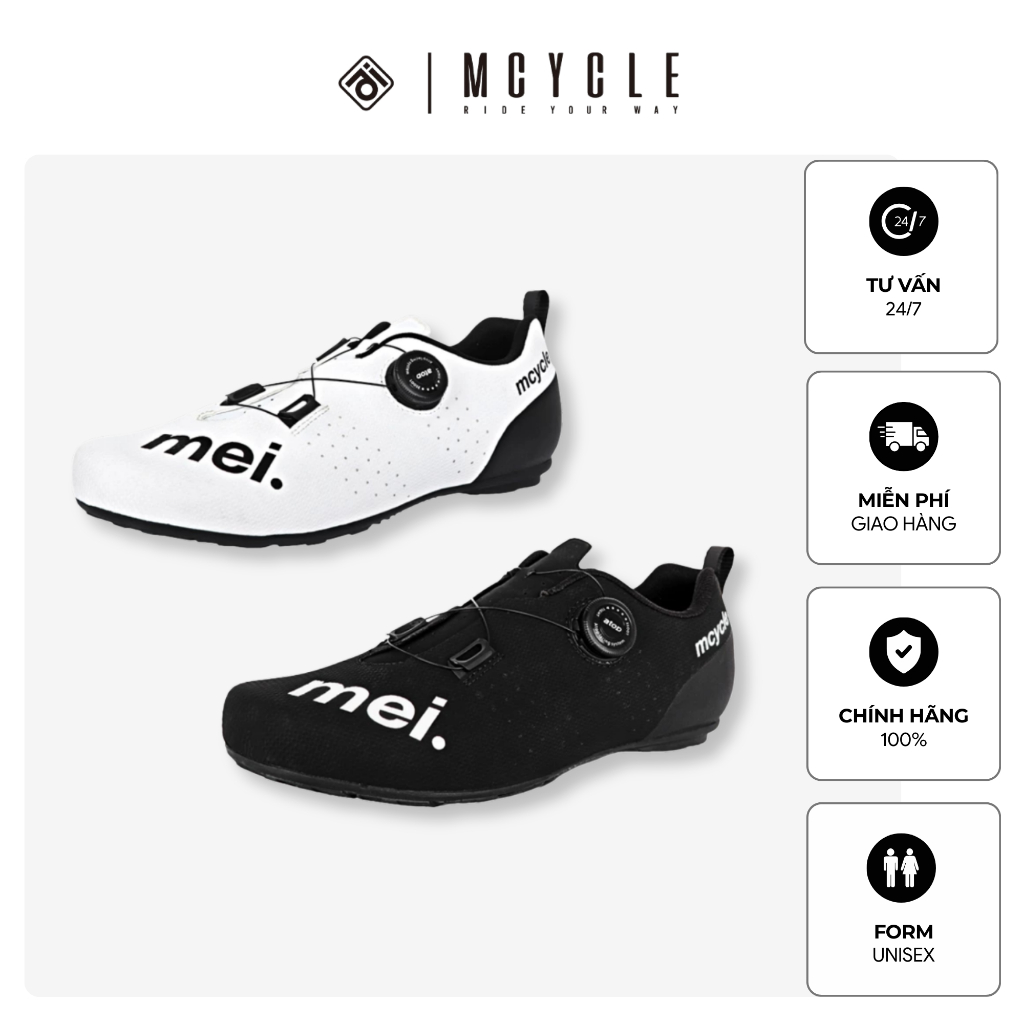 Giày không can đi xe đạp MCYCLE chính hãng , Mei