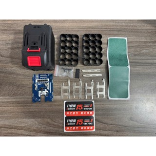 vỏ pin và mạch pin 21700 5 cell/10 cell/15 cell chân m21 makita đầy đủ phụ kiện