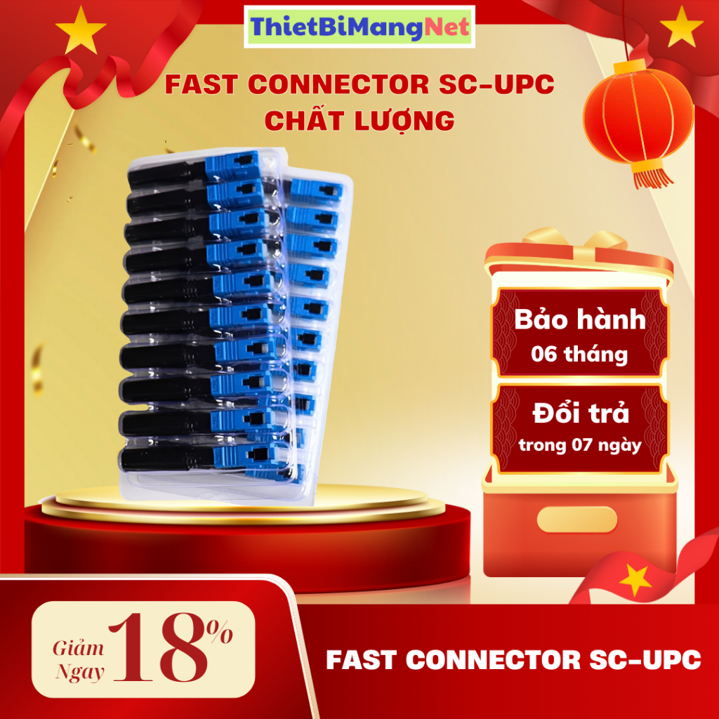 Fast connector SC/UPC chất lượng