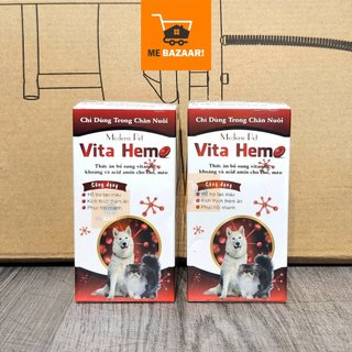 Siro Bổ Máu Vita Hemo, Kích Thích Thèm Ăn cho Chó Mèo - 100ml