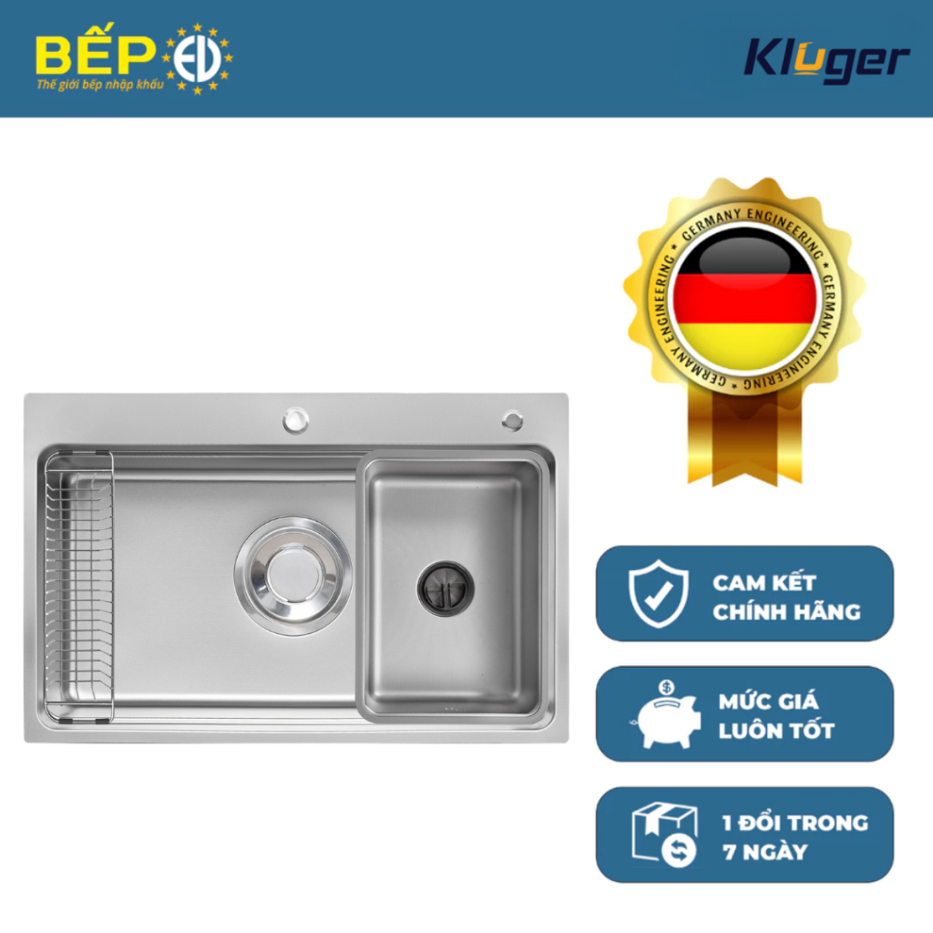Chậu rửa bát Kluger KF7850FS bộ sưu tập MOD SERIES