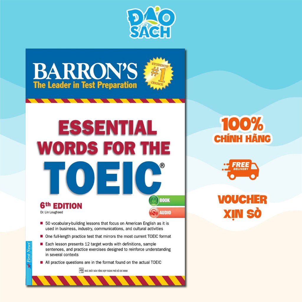 Sách - Barron's Essential Words For The TOEIC (6th Edition)