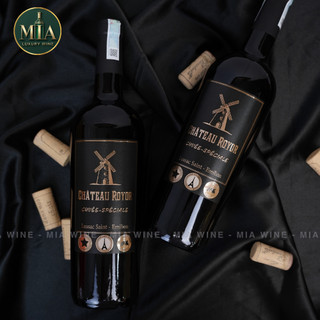 [COD-Hoả Tốc] - Chai Pháp Đỏ Château Royor - 750ml (14”)
