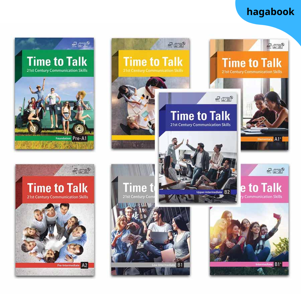 Sách - Time To Talk - 21st century communication skills - Bản in màu laser đẹp