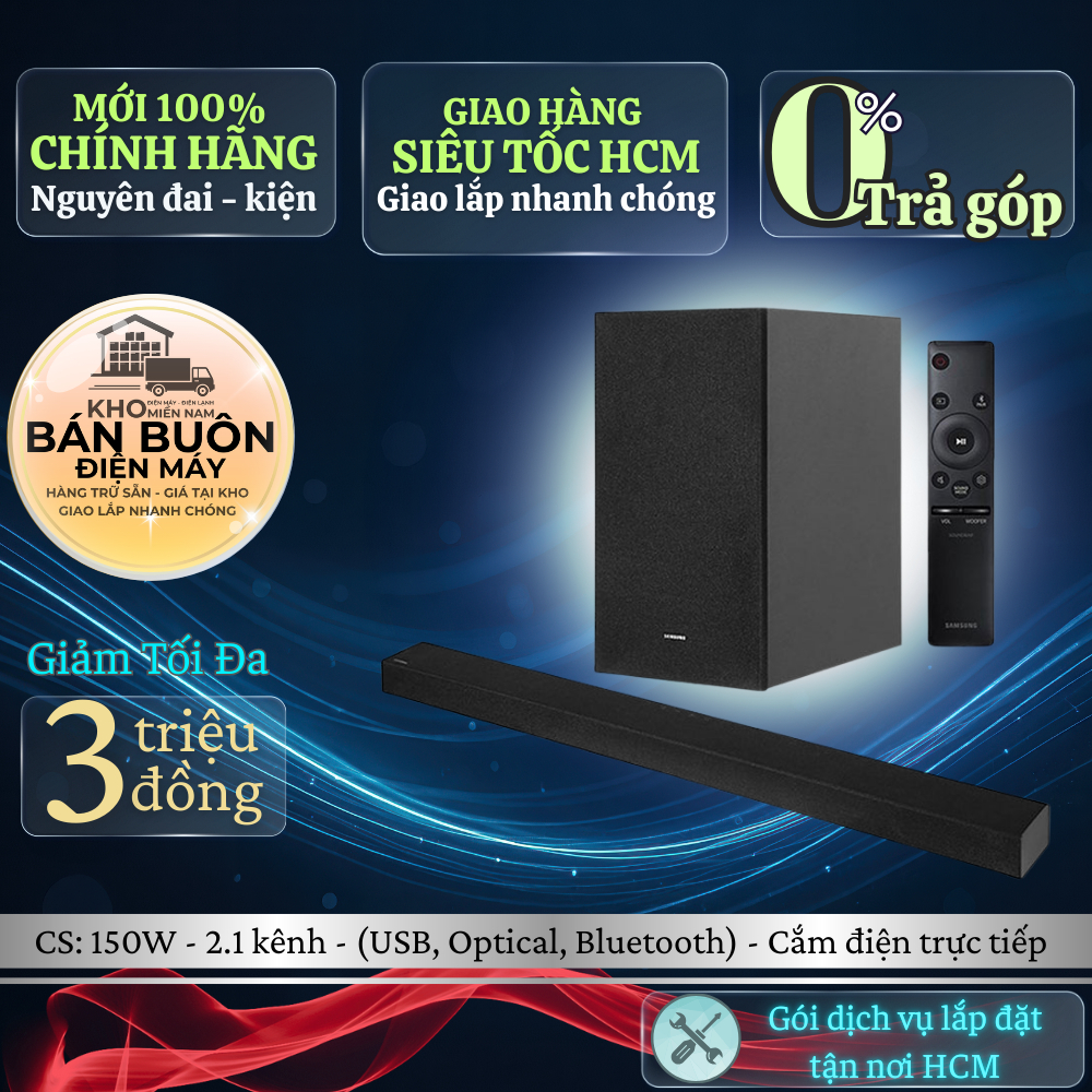HW-T420 SoundBar Loa Thanh Bluetooth Samsung HW-T420 Âm Thanh Dolby Digital (cắm điện trực tiếp)