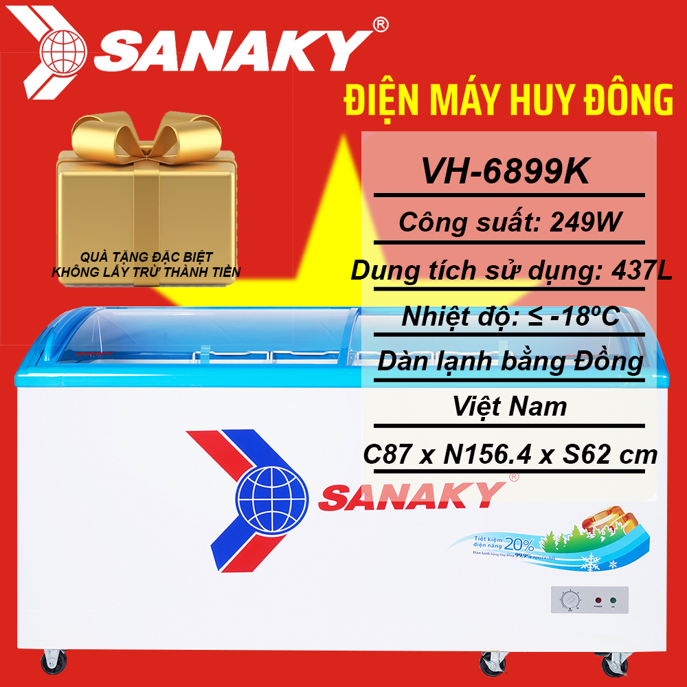 Tủ Đông Sanaky VH-6899K