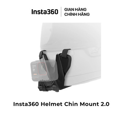 Insta360 Helmet Chin Mount 2.0 - Phụ kiện đầu nối ba chấu đa năng cho nhiều loại giá đỡ máy ảnh