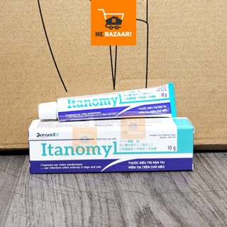 Itanomyl (thay thế Oridermyl) - Kem Bôi Trị Rận Tai, Viêm Tai, Nấm Tai cho Chó Mèo