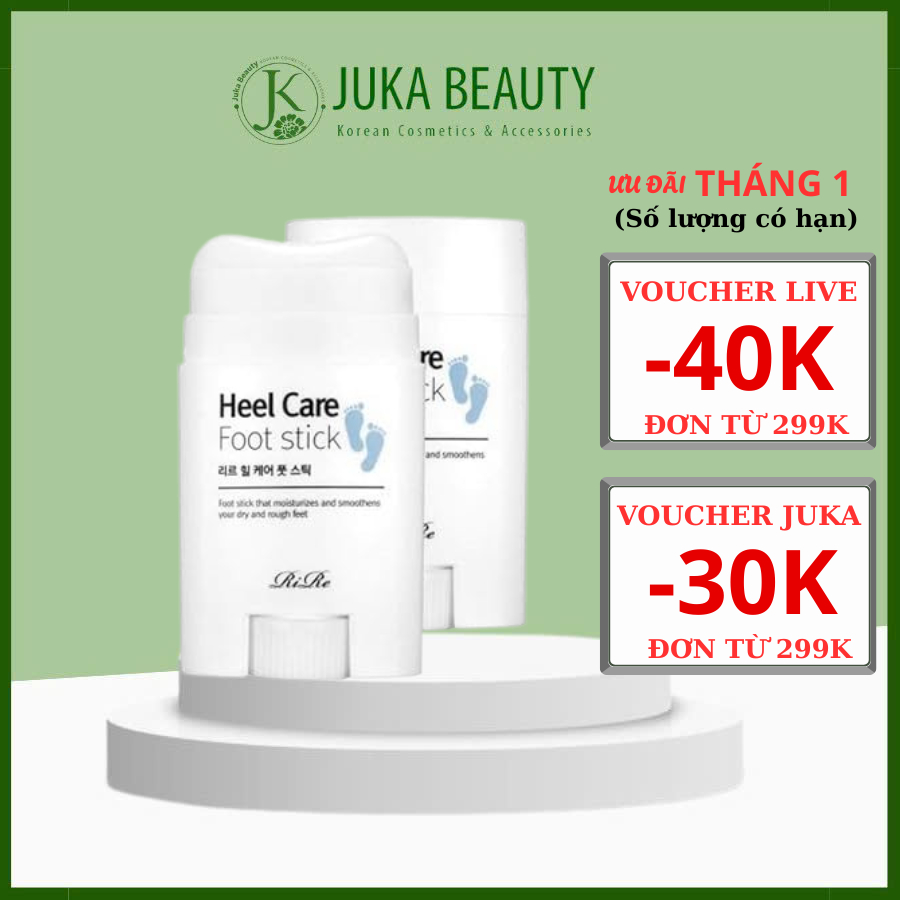 Thanh lăn gót chân Rire Heel Care Foot Stick 22g