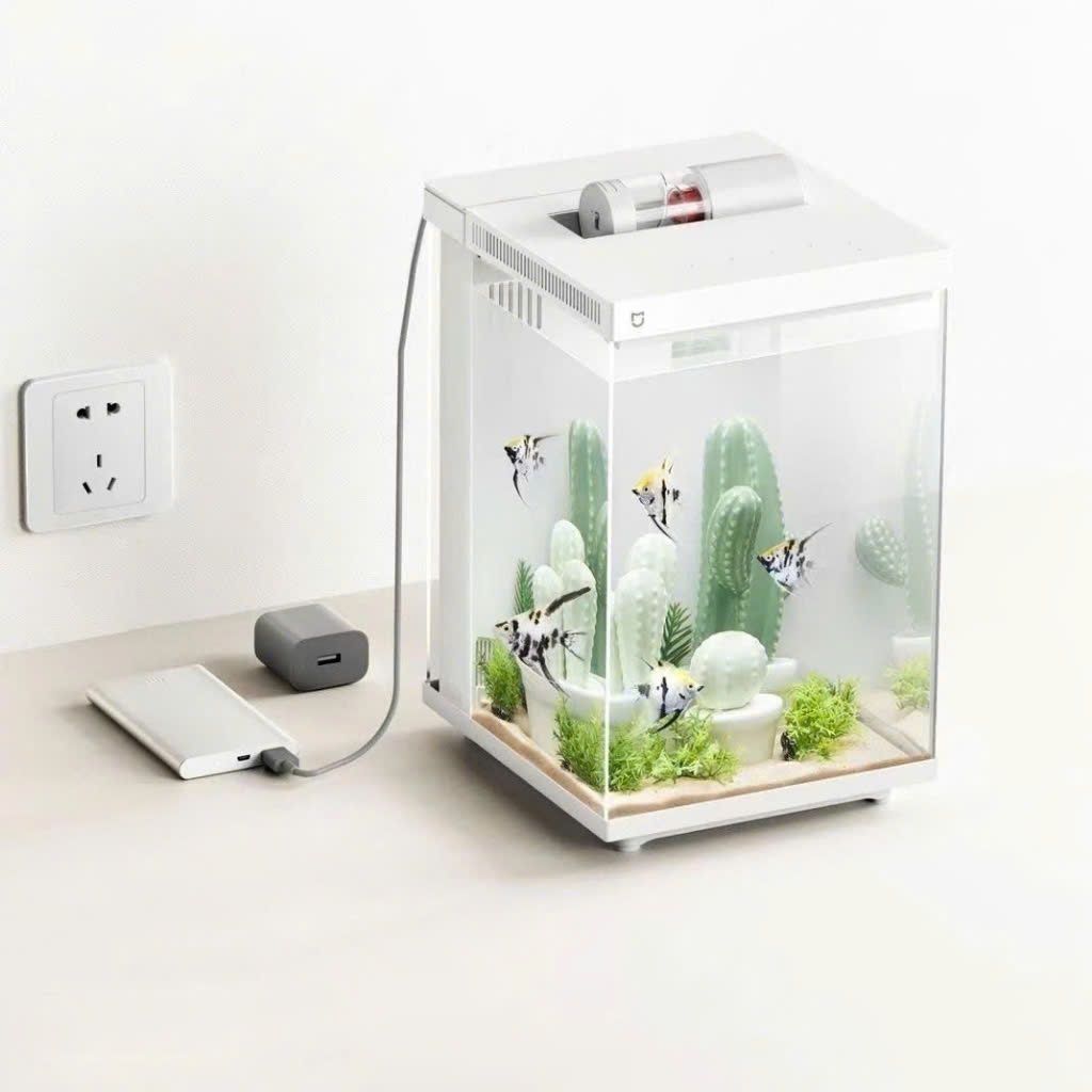 Bể cá thông minh 𝗫𝗶𝗮𝗼𝗺𝗶 Mijia Smart Fish Tank MYG100 20L chính hãng - Xiaomi Store