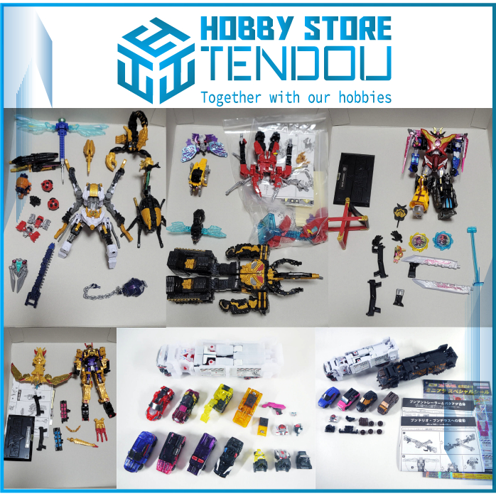 [Hàng Đã Lắp] Mô Hình Lắp Ráp Minipla Siêu Nhân King-Ohger Boonboomger Donbrothers Gozyuger