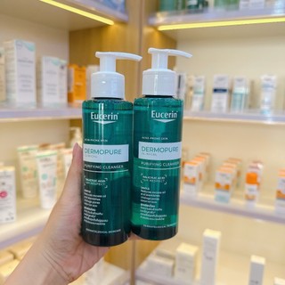 Sữa Rửa Mặt Cho Da Mụn Eucerin Cleansing Gel pro Acne Solution 200ml (mẫu mới)