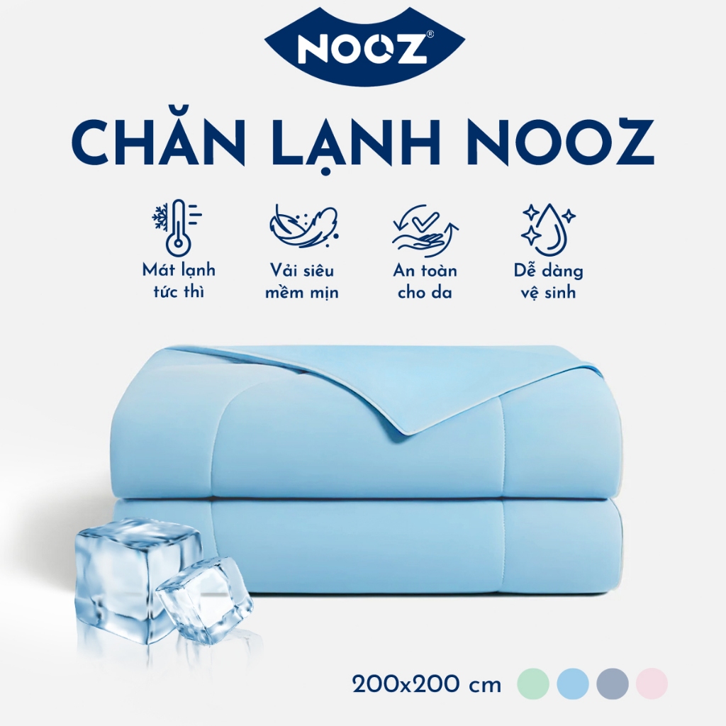 Chăn Lạnh NOOZ Mền Điều Hoà 2mx2m Lõi Bông Mỏng Nhẹ Vải Mát Lạnh NOOZ Home Goods Bedding