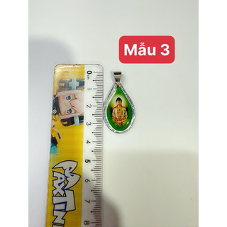 Mặt dây chuyền phật bà quan âm nhựa 3,5 cm