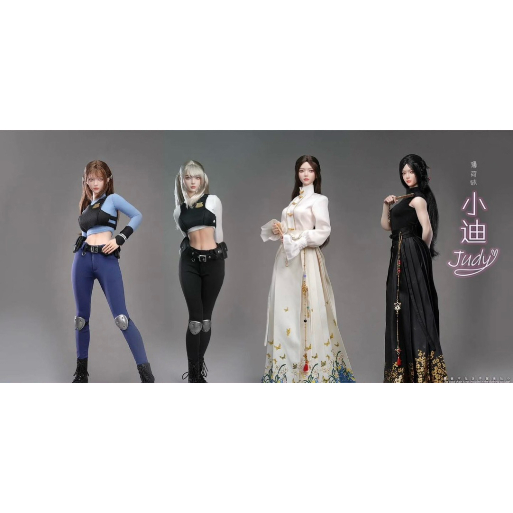 MÔ HÌNH I8TOYS  - JUDY -1/6 ACTION FIGURE - SILICON BODY