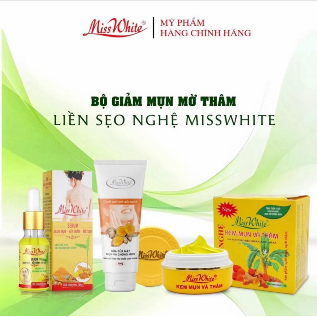 Bộ Kem Giảm Thâm Miss White
