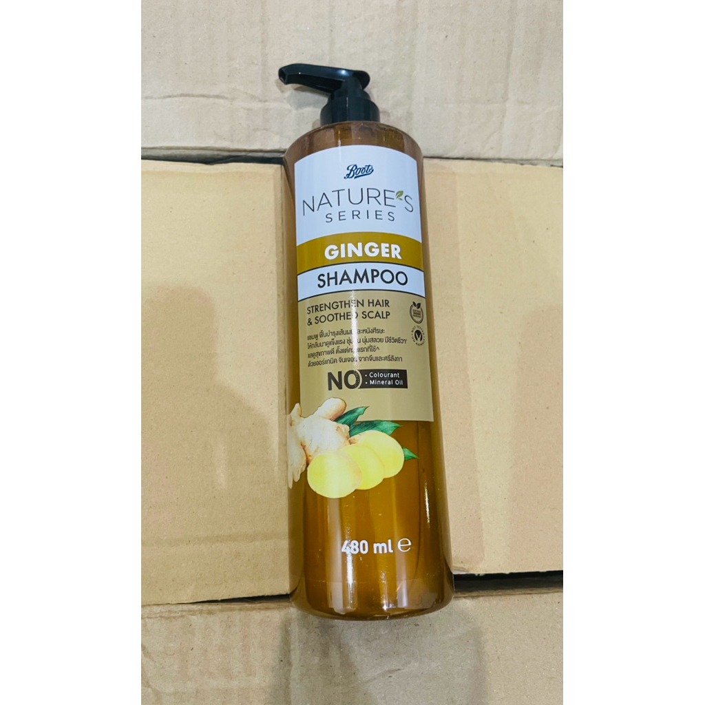 Dầu Gội Gừng Ginger Shampoo 480ml Thái Lan