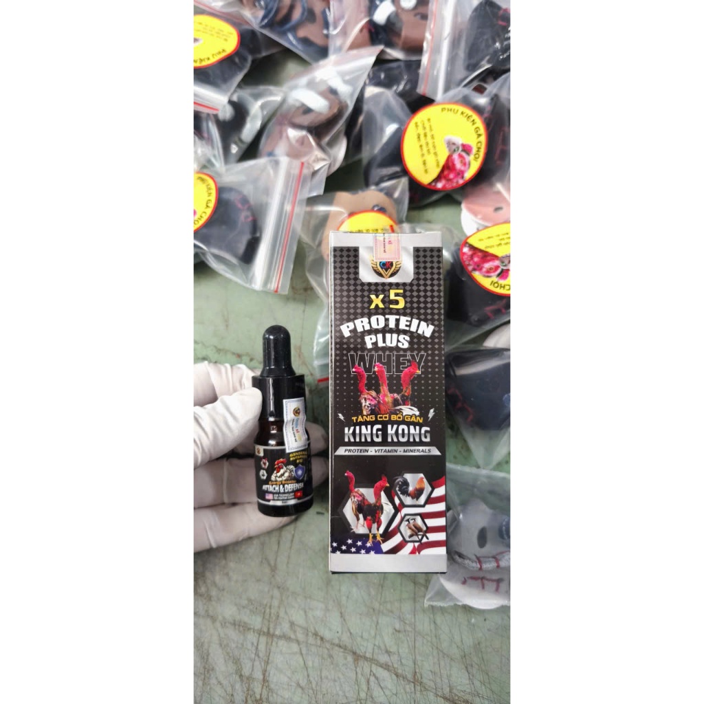 Gà khỏe -gà sung. tăng cơ bổ gân X5 kingkong . 2 lọ