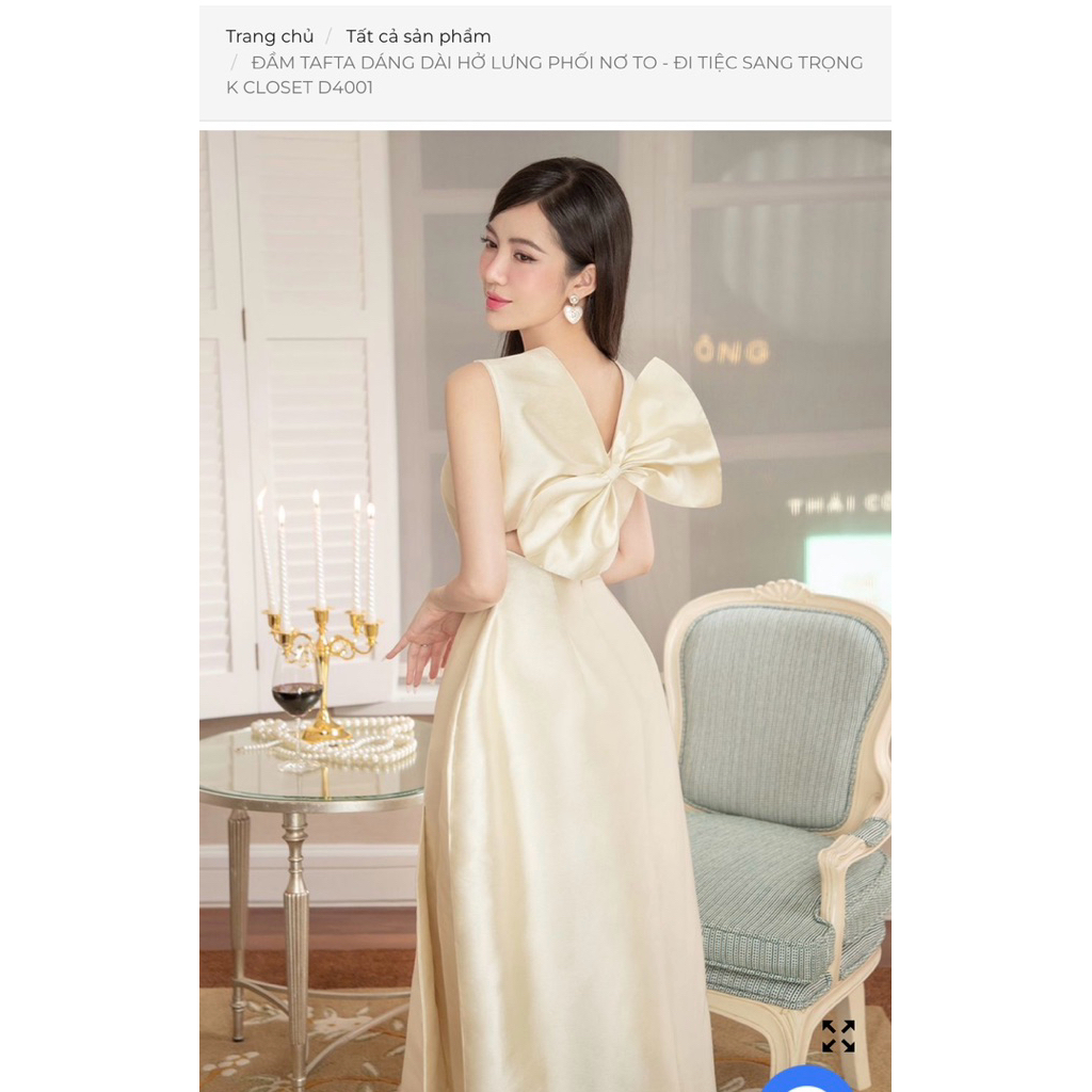 Đầm dự tiệc K Closet sz M, new 99%