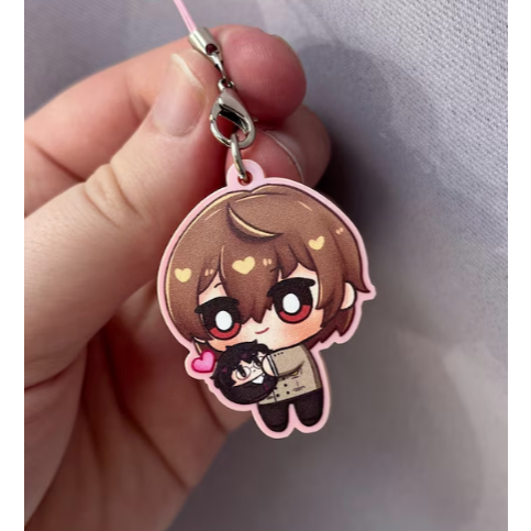 Persona 5 Royal Goro Akechi Phone Charm / Keyring (Shuake)