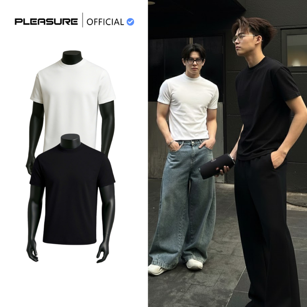 Áo Thun PLEASURE Form Relaxfit Tôn dáng Không ôm body Vải EM PÉ DÀNH CHO NGƯỜI…