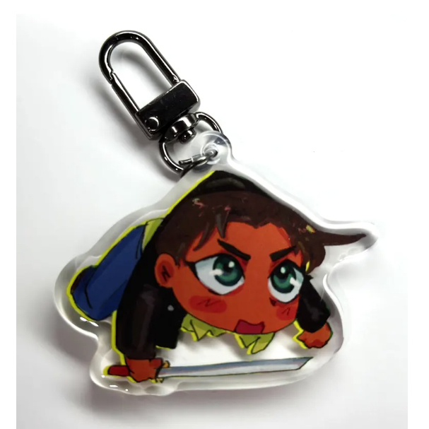 Detective Conan - Kaito Kid/Hattori Heiji keychains and Print
