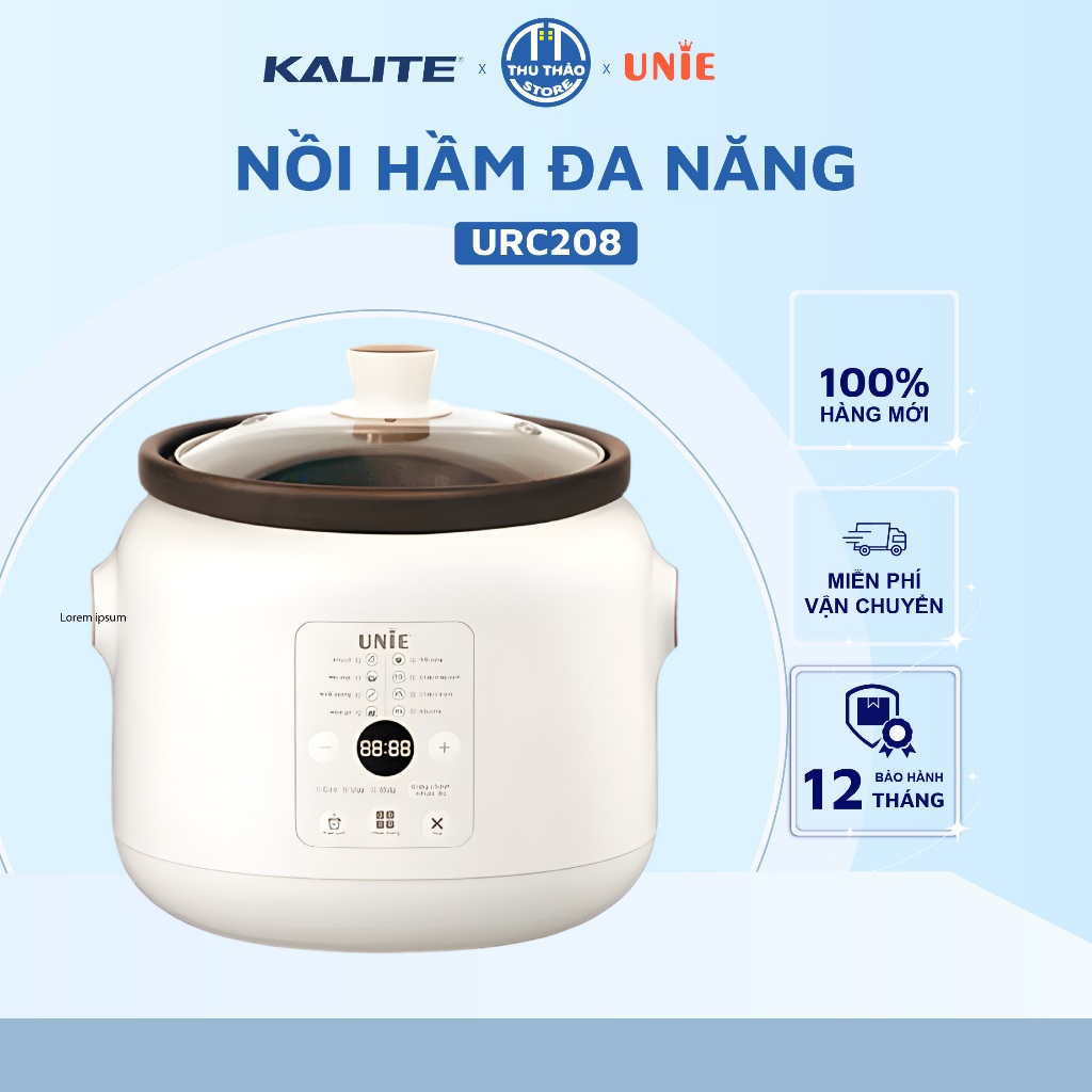 Nồi Kho Hầm Chuyên Dụng Unie USC208 -8 Chức Năng Kho Hầm Tiện Lợi, Giữ Ấm 24H