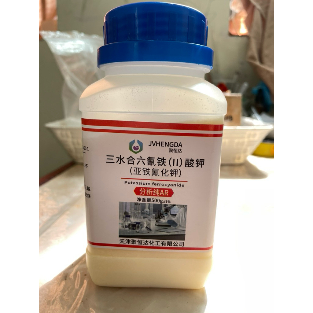 Potassium ferrocyanide - K4Fe(CN)6 - Trung Quốc