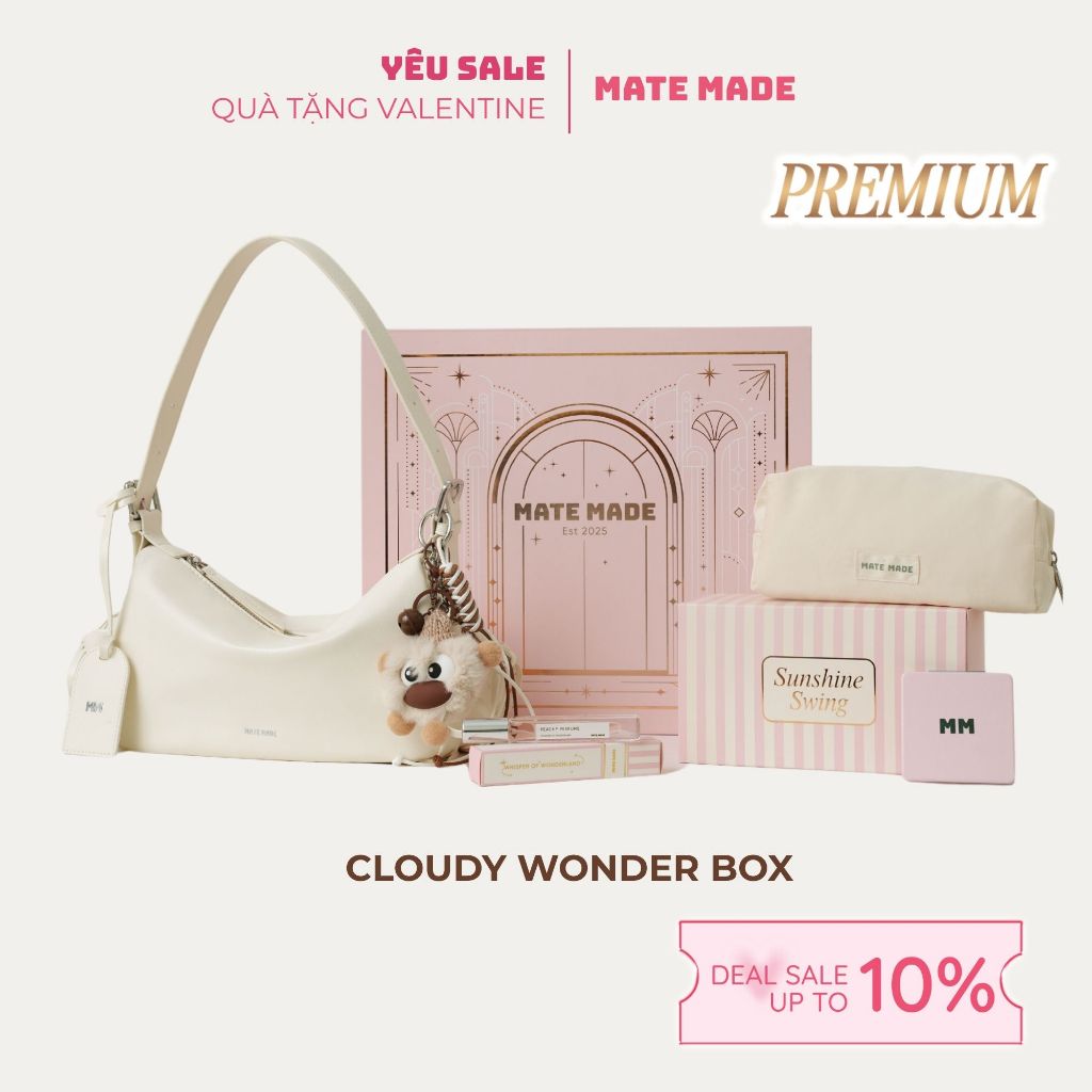[QUÀ RAMBO] MATE MADE Set Quà Tặng "Cloudy Wonder Box" - Hộp quà tặng người thương, người yêu ngày l
