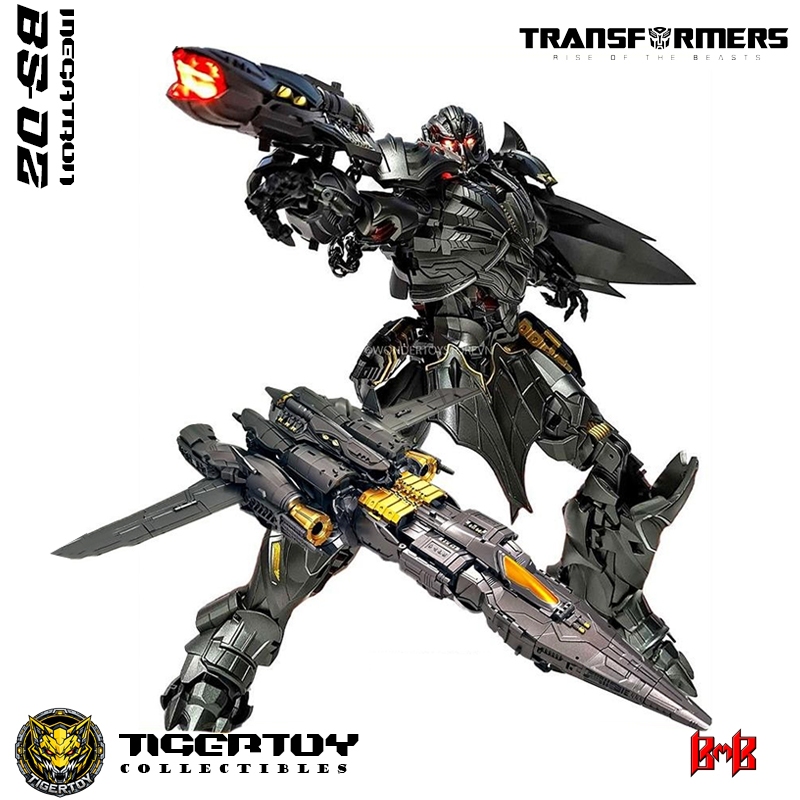 Mô Hình BMB BS-02 Megatron TF The Last Knight Robot Biến Hình Máy Bay Chiến Đấu 31cm - Tigertoy Coll