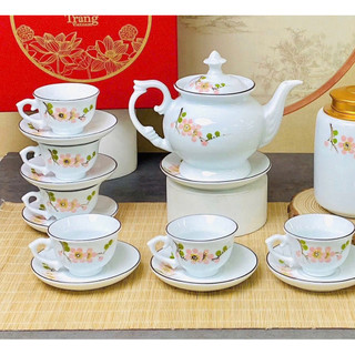 Bộ Ấm Chén Bát Tràng