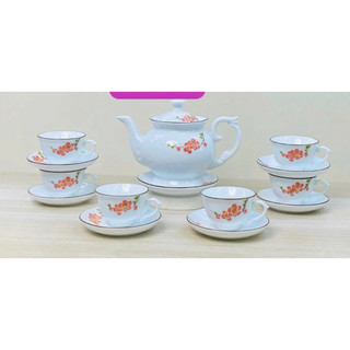 Bộ Ấm Chén Bát Tràng