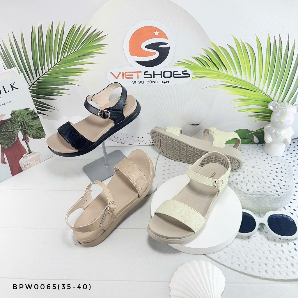 DÉP SANDAL QUAI HẬU BITIS NỮ CHÍNH HÃNG ẢNH SHOP TỰ CHỤP 100% BPW0065