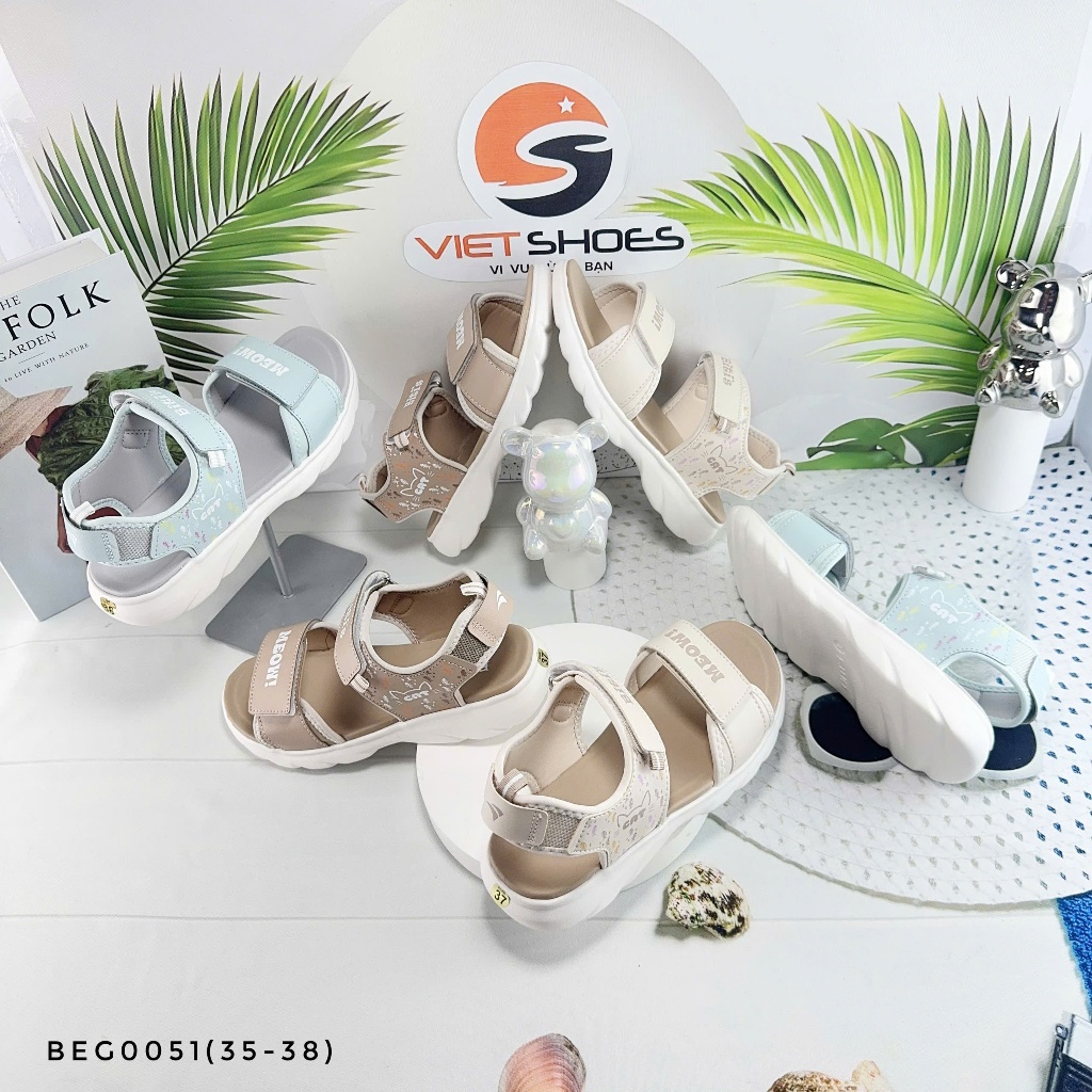 DÉP SANDAL QUAI HẬU BITIS BÉ GÁI CHÍNH HÃNG ẢNH SHOP TỰ CHỤP 100%