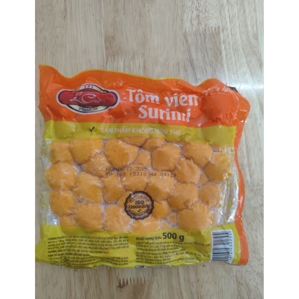 [Hàng loại 1][Tách nhỏ] Tôm viên LCFOOD