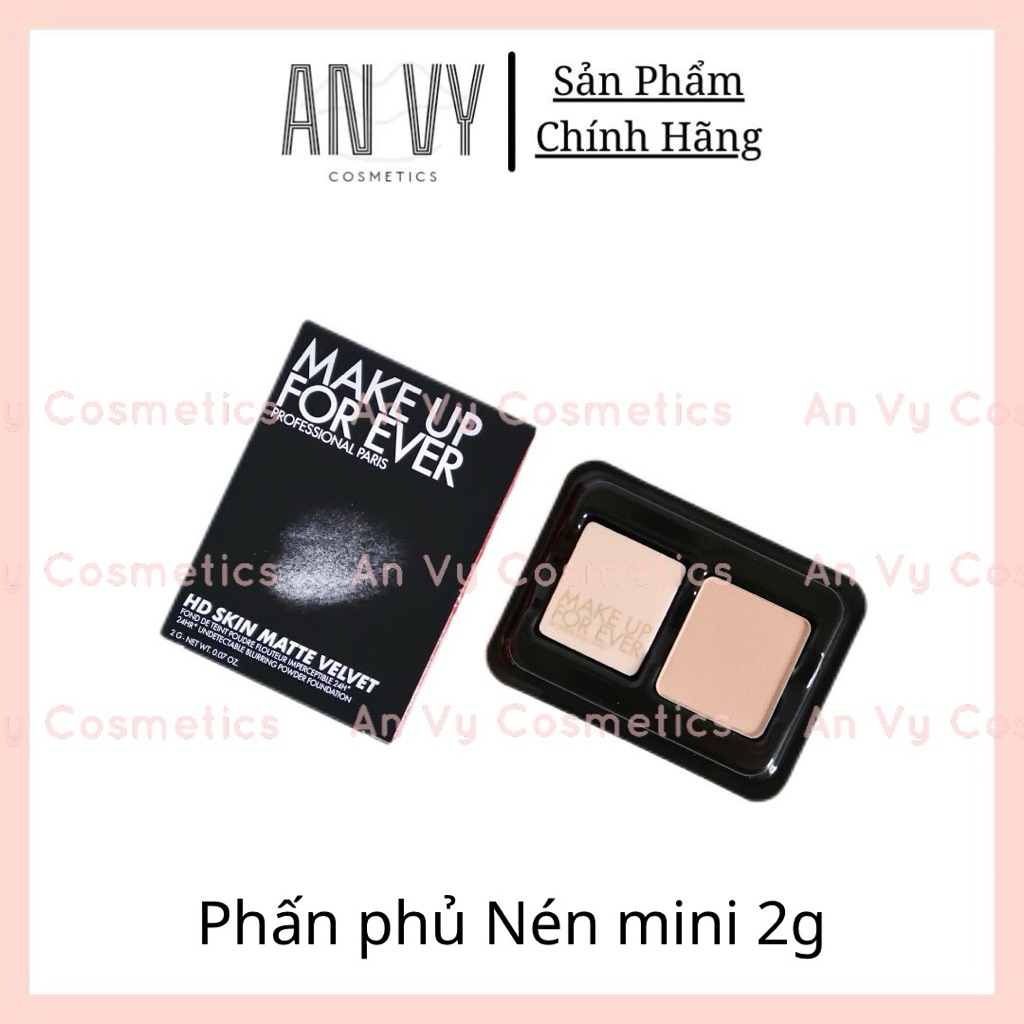 [Mini 2g] Phấn phủ nén Make Up For Ever tone 1R02 mini size 2g
