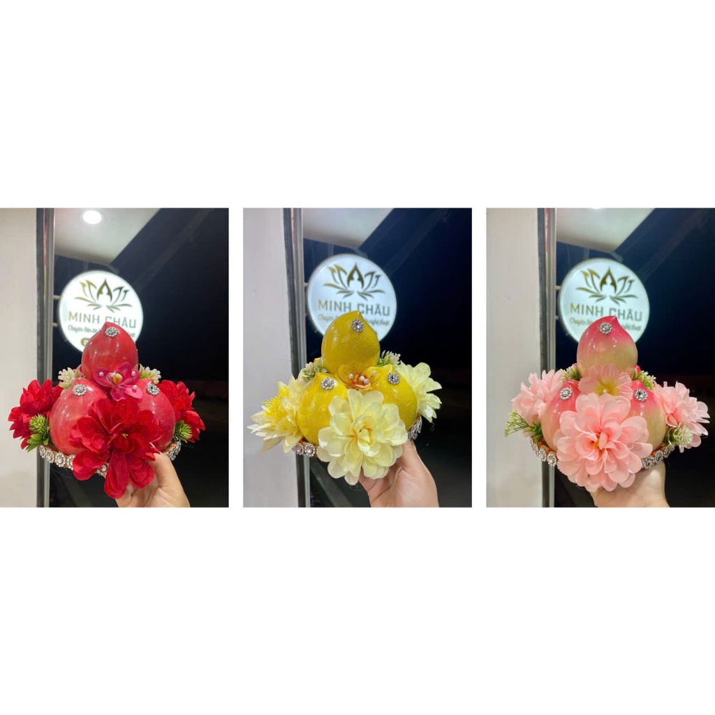 SET MẸT 5 OẢN ĐÀO TỰ GẮN - OẢN ĐƯỜNG - OẢN TÀI LỘC