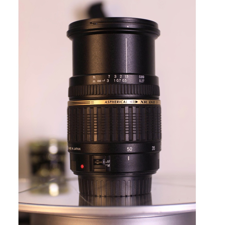 ống kính TAMRON 17-50mm f/2.8 XR DI II for Canon ef - efs (lens xấu 90% - Hoạt động tốt)