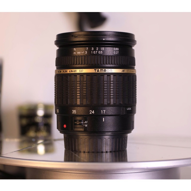 ống kính TAMRON 17-50mm f/2.8 XR DI II for Canon ef - efs (lens xấu 90% - Hoạt động tốt) - Ống kính Canon EF