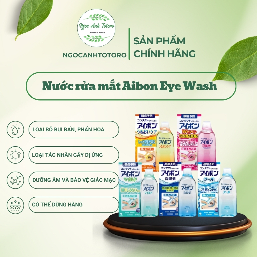 Nước rửa mắt Aibon Eye Wash 500ml