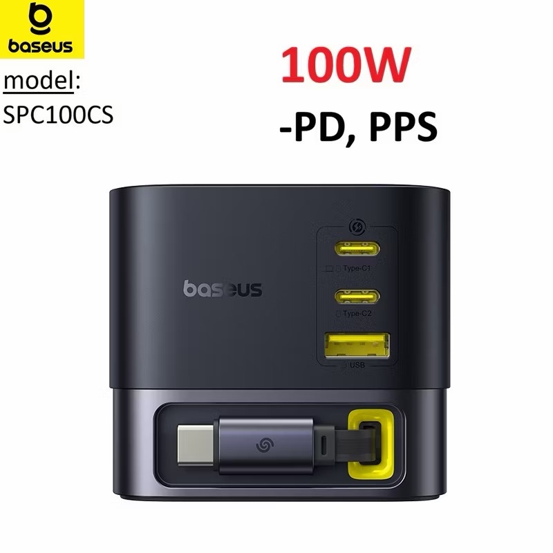 Sạc 100W 3C1A Basues (CCSPC100CS) -Bảo Hành 12 tháng