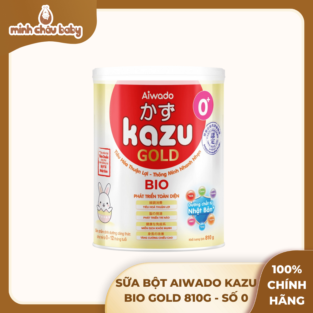 Sữa bột Aiwado Kazu Bio Gold 810g